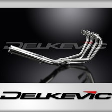 HONDA CB750F2 77-78 SCARICO COMPLETO 4-1 ACCIAIO INOX CLASSICO SILENZIATORE DRITTO