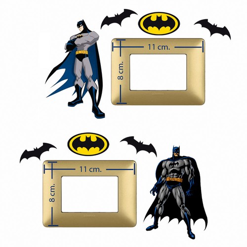 Batman cartoon adesivi murali