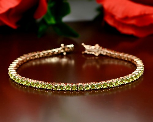 Bracciale peridoto verde - bracciale,