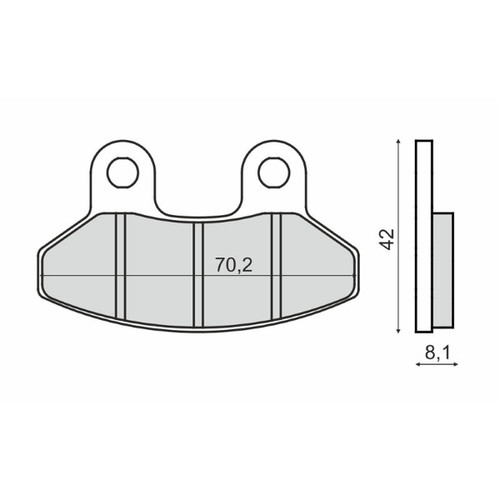 Coppia pastiglie freno - freno, rms