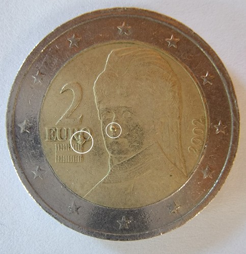 Moneta euro dell - da,