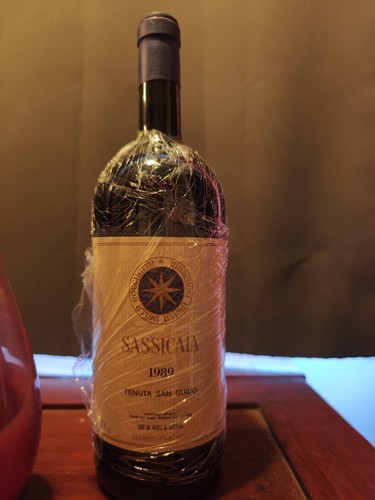 Sassicaia 1989 magnum - sassicaia,