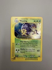 Pokemon Weezing Holo Rare Card