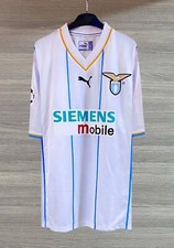 Maglia Calcio Lazio 2001 Claudio Lopez Versione Champions League Taglia L