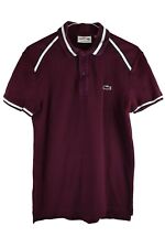 Polo LACOSTE rossa taglia US S