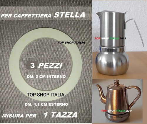 Pezzi guarnizione tazza - 1,