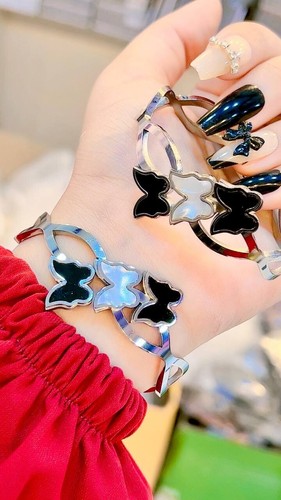 Bracciali donna con - , acciaio
