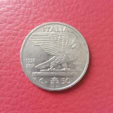 REGNO D'ITALIA V. EMANUELE III 50 CENTESIMI IMPERO 1936 MOLTO RARA