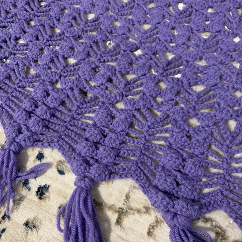 Lancio afgano viola viola