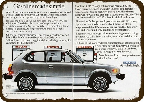 Honda civic cvcc hatchback car - hatchback,