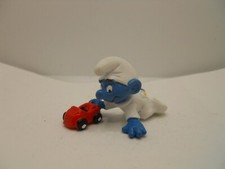  PUFFI SMURF BARBAPUFFO 20215 BABY PUFFO AUTO BABY SMURF CAR w.GERMANY