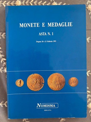 Catalogo asta nomisma - catalogo, e