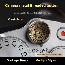 Pulsante otturatore ottone