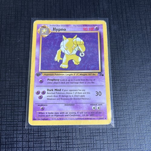 Hypno rare non holo - rare, non-holo