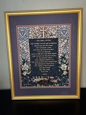 Arazzo incorniciato tessuto