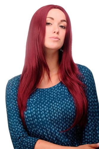 Parrucca rossa colore granato - parrucca,