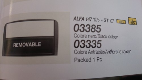 Phonocar 03385 alfa 147 dal - 147,