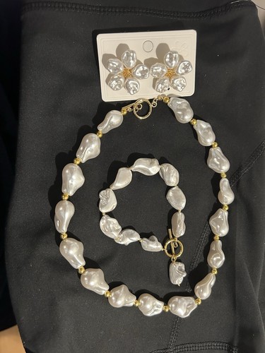 Grande set orecchini bracciale - grande,