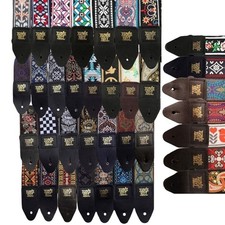 Ernie Ball Jacquard Tracolla Chitarra Acustica Basso Elettrico Tessuto Tessuto Hootenanny