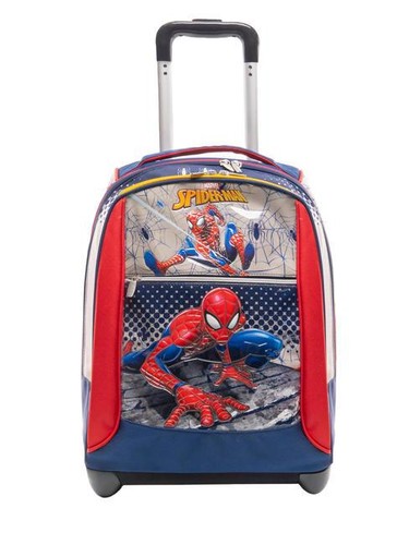 Zaino trolley spiderman webbed - zaino,