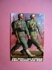 Cartolina Boccasile Due popoli