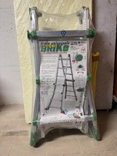 FACAL Scala Alluminio Telescopica 3 + 3 gradini Altezza 288 cm BK/1 EuroBriko