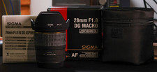 Sigma Aspherical EX 28 mm F/1.8 DG Macro per Canon EF