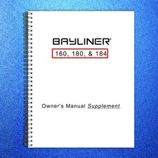 BAYLINER 160 180 184 Owners