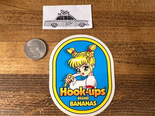 Adesivo vintage hook - adesivo, ups