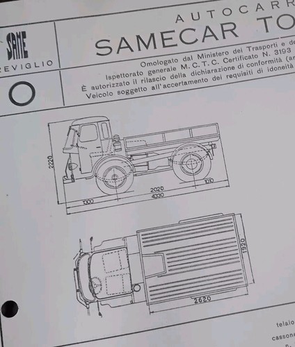 Trattore same samecar toro - trattore,