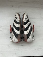 Scarpe tacchetti Adidas Predator Accelerator FG bianche rare retro calcio US8