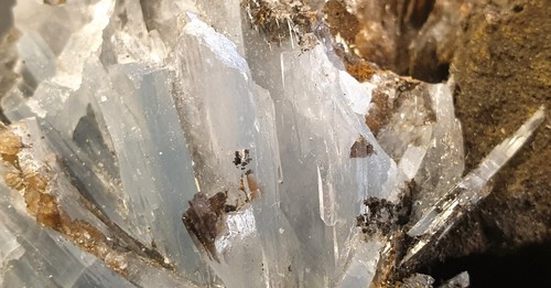 Minerale barite lamellare - minerale***barite,