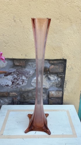 Grande vaso per fiori vetro - vaso,