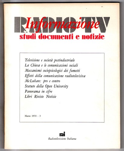 Radio informazione 3 - radio, tv