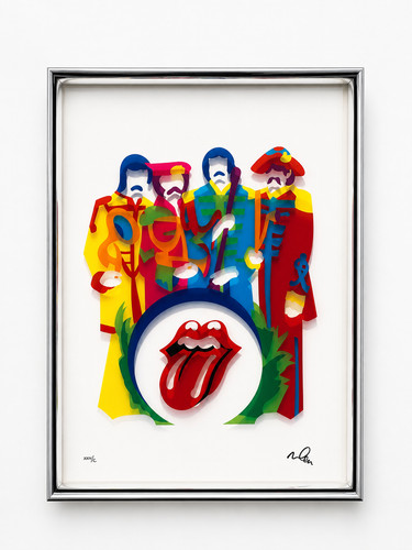 Marco lodola serigrafia - serigrafia, su