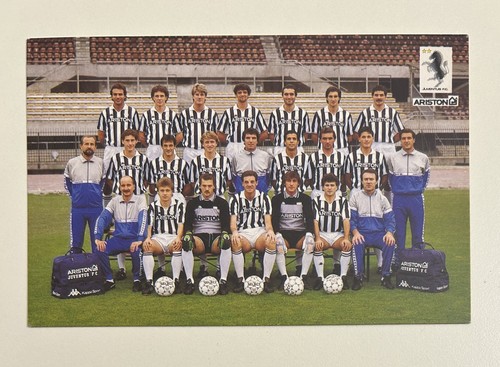 Cartolina calcio squadra - cartolina,