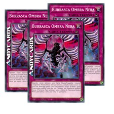 BURRASCA OMBRA NERA 3x (Black Shadow Squall) Comune • MP23 IT208 • 1Ed • Yugioh!
