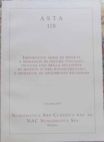 Catalogo asta n - §, n°118
