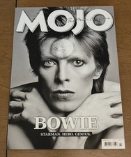 RIVISTA  "MOJO"  THE MUSIC MAGAZINE  268  MARCH 2016   CON POSTER DI DAVID BOWIE