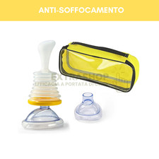 Kit Maschera Adulti e Bambini - Dispositivo Anti-Soffocamento Emergenza Heimlich