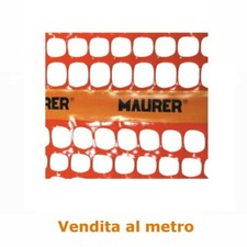 Rete recinzione delimitazione cantiere arancione rossa plastica VENDITA A MISURA