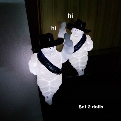 Set 2x8 bibendum michelin - 2x8"bibendum, uomo