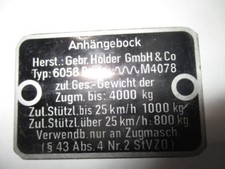 Fox targhetta tipo holder - targhetta,