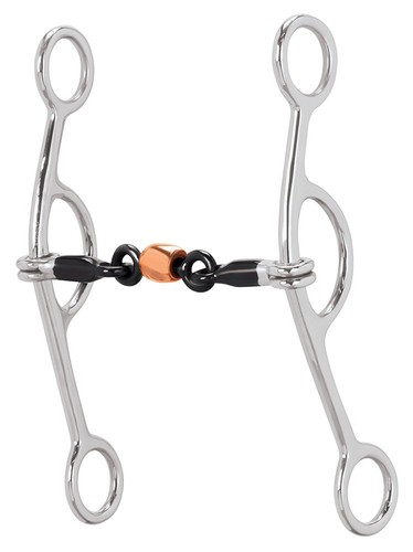 Weaver leather bavaglio bit - leather,