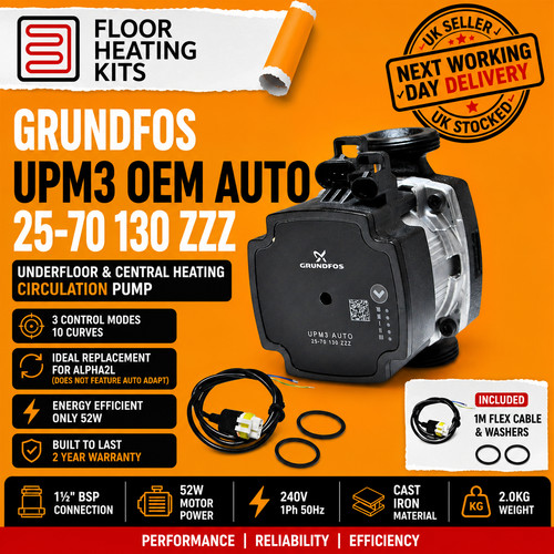 Grundfos upm3 auto 130 - 25-70,