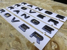 logo scritta range rover