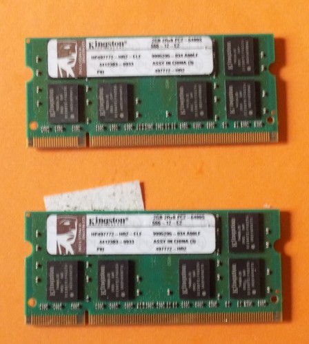 Lot barrettes ram ddr2 - lot,
