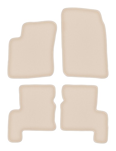 Set tappetini moquette beige