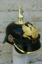 Elmetto pelle prussiano fr - pelle,