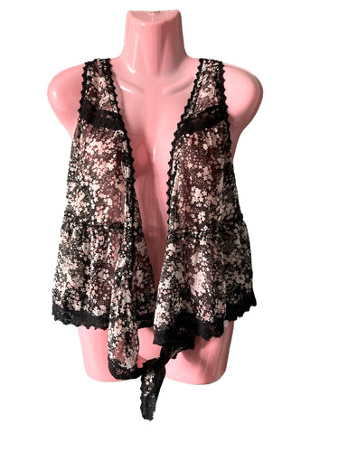 Gilet top donna - donna, nero